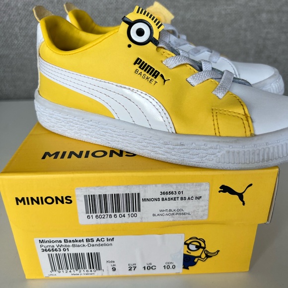 Unisex minion toddler sneakers - Picture 2 of 6